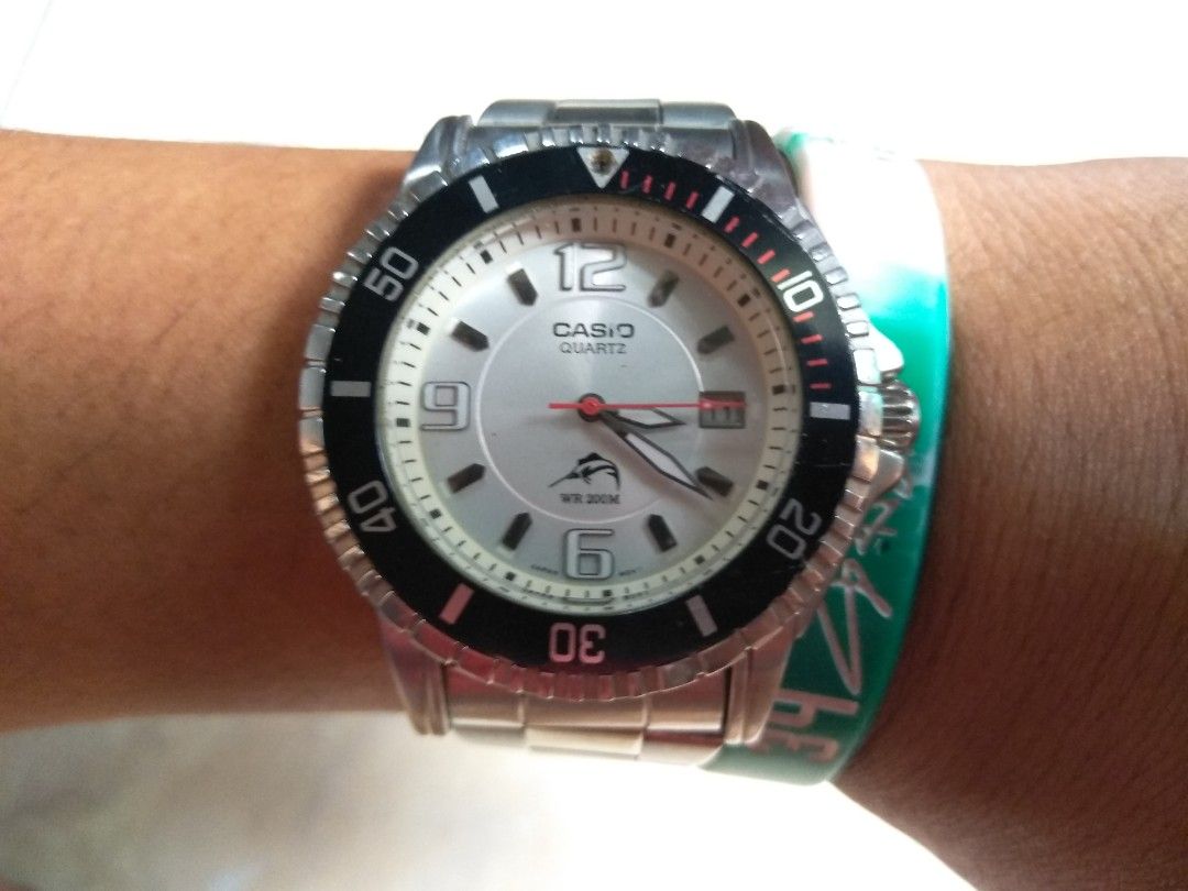 CASIO Diver Marlin Duro MDV 101 ORIGINAL Fesyen Pria Jam Tangan