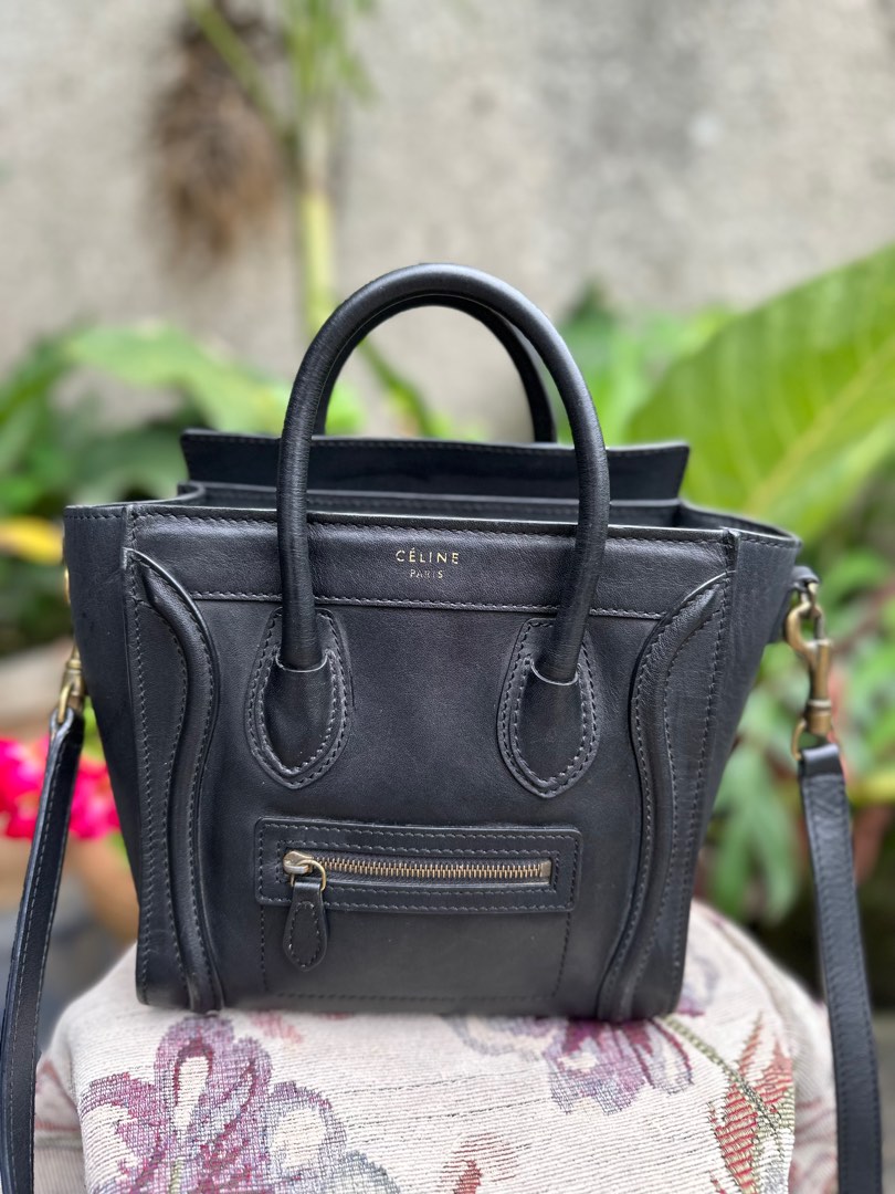 Celine nano luggage, Luxury, Bags & Wallets on Carousell