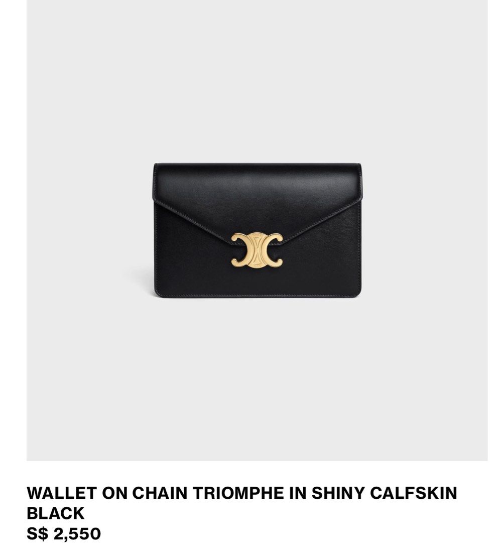 Is Celine Triomphe Wallet on Chain (WOC) worth it? 4 months review
