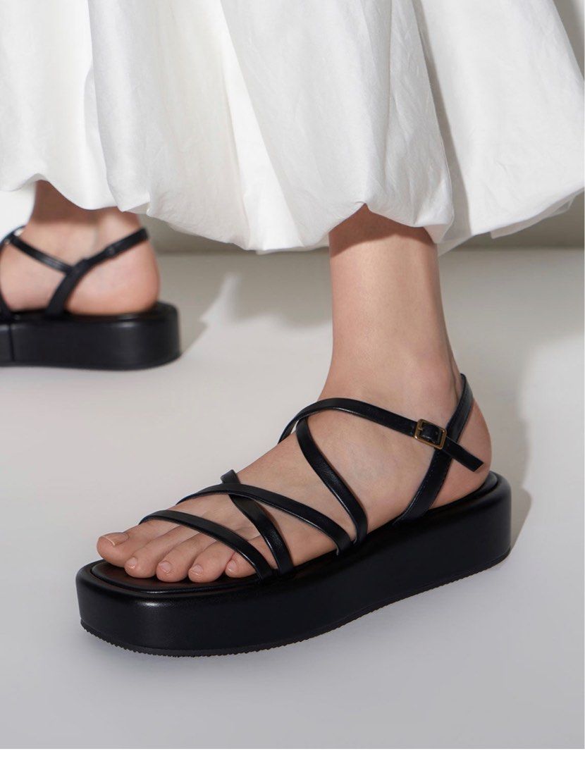 Charles and deals keith platform sandals
