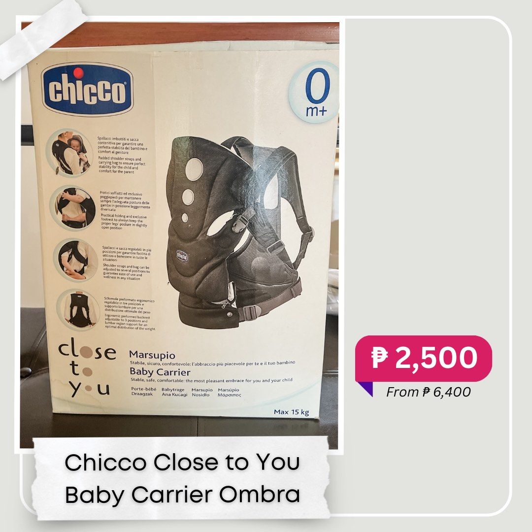 Chicco close to you hotsell carrier
