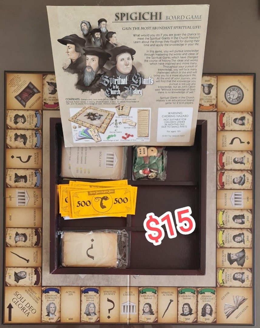 Christian Board Game (Monopoly kind of game), Hobbies & Toys, Toys