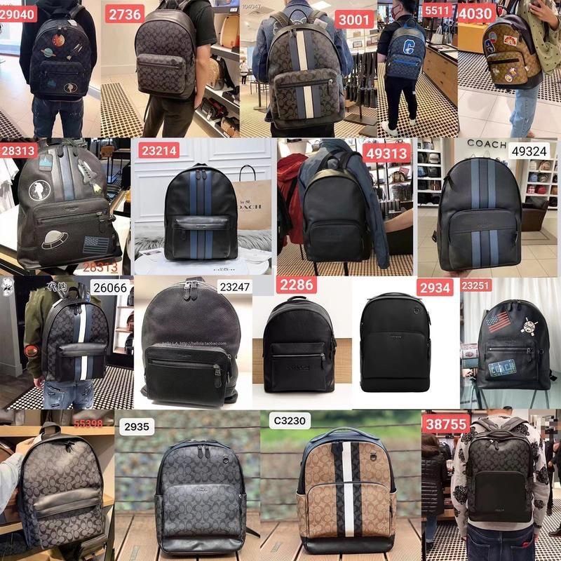 Coach backpack leather Coach Raya Offer Daily Use stock ready Size 35 44 15 cm Size 32 42 15 cm 5511 C4030