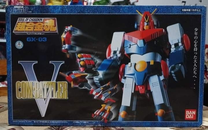combattler v gx-03 vintage (Category: Action & Battle Toys) located in Marilao. Submitted by ryumatrix (Listing ID 1226099371, Image 1). Description: vintage year 90's combattler v soc.
