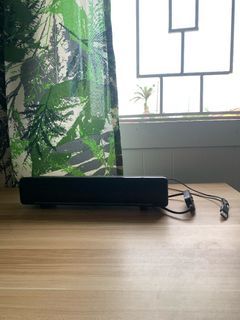 Cool Soundbar for PC, USB and AUX powered with Blue LED