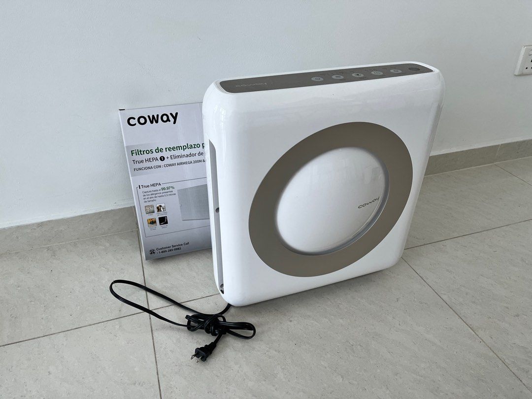 Coway Airmega AP1512HH(W) True HEPA Air Purifier + Spare Air Filter