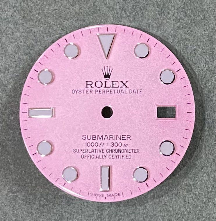 Custom rolex submariner dials top