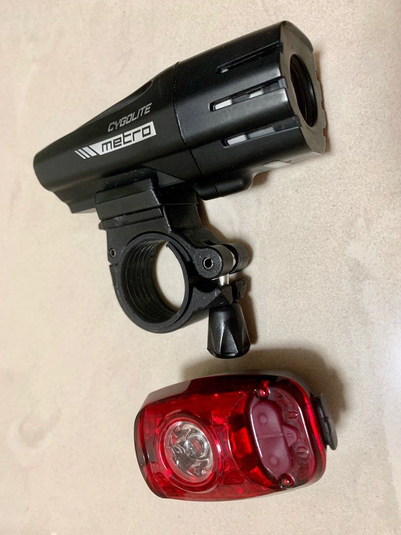Cygolite Metro Lumen Headlight and Hotshot Lumen Tail Light USB
