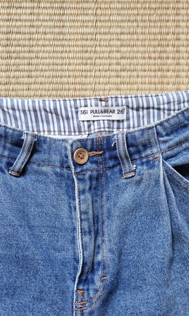 Pull and bear capri jeans online