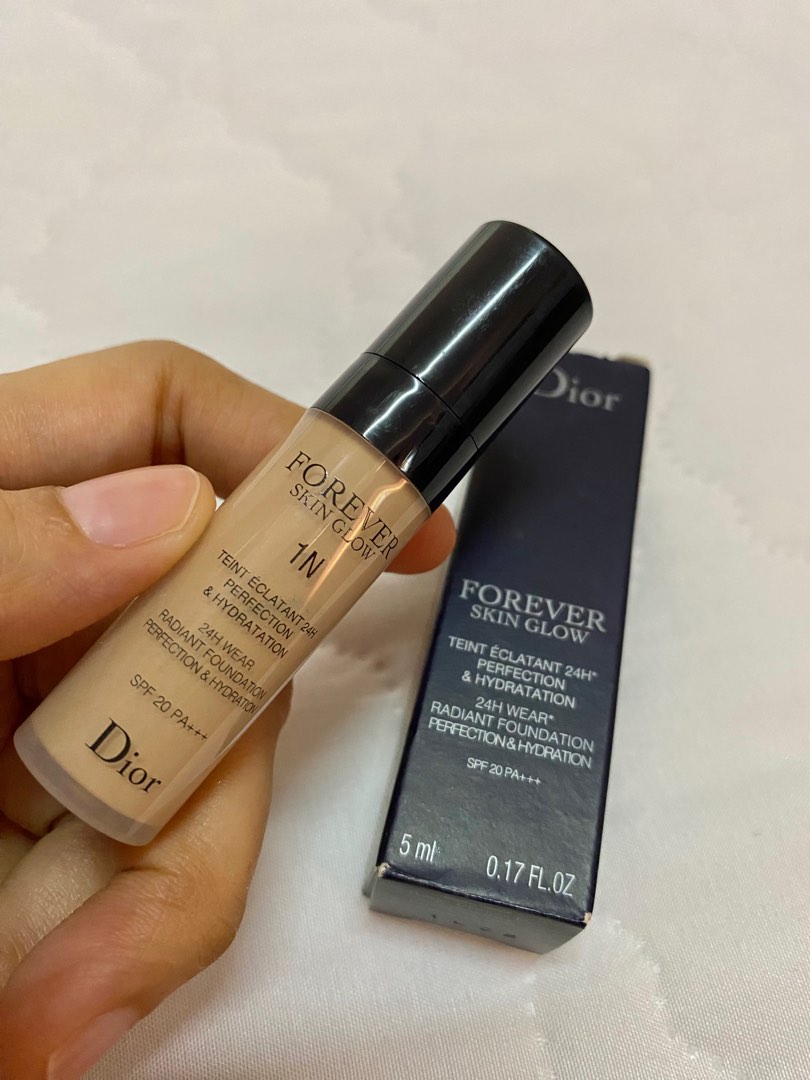 DIOR Forever Skin Glow Foundation 5ml 1N Beauty Personal Care
