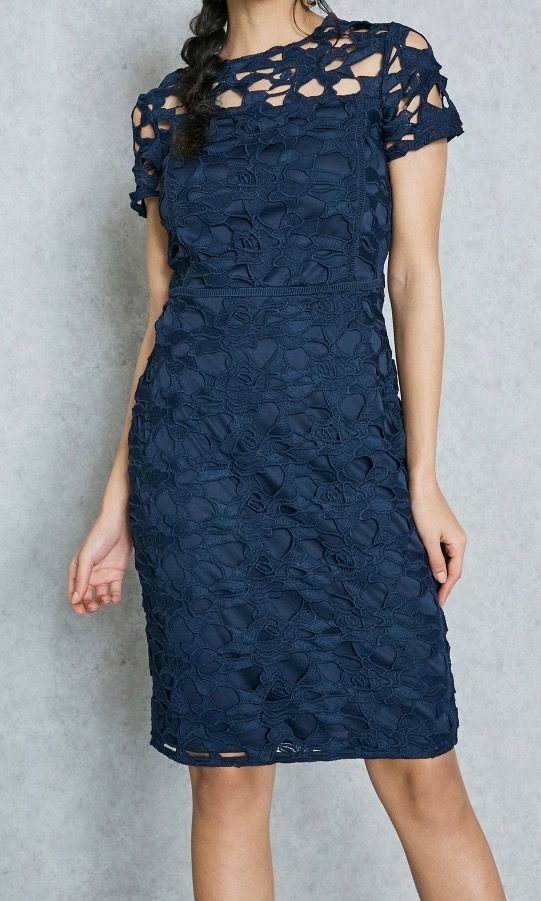 Dorothy Perkins Lace Trim Dress