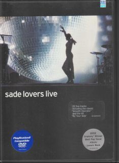 DVD: SADE - Lovers Live