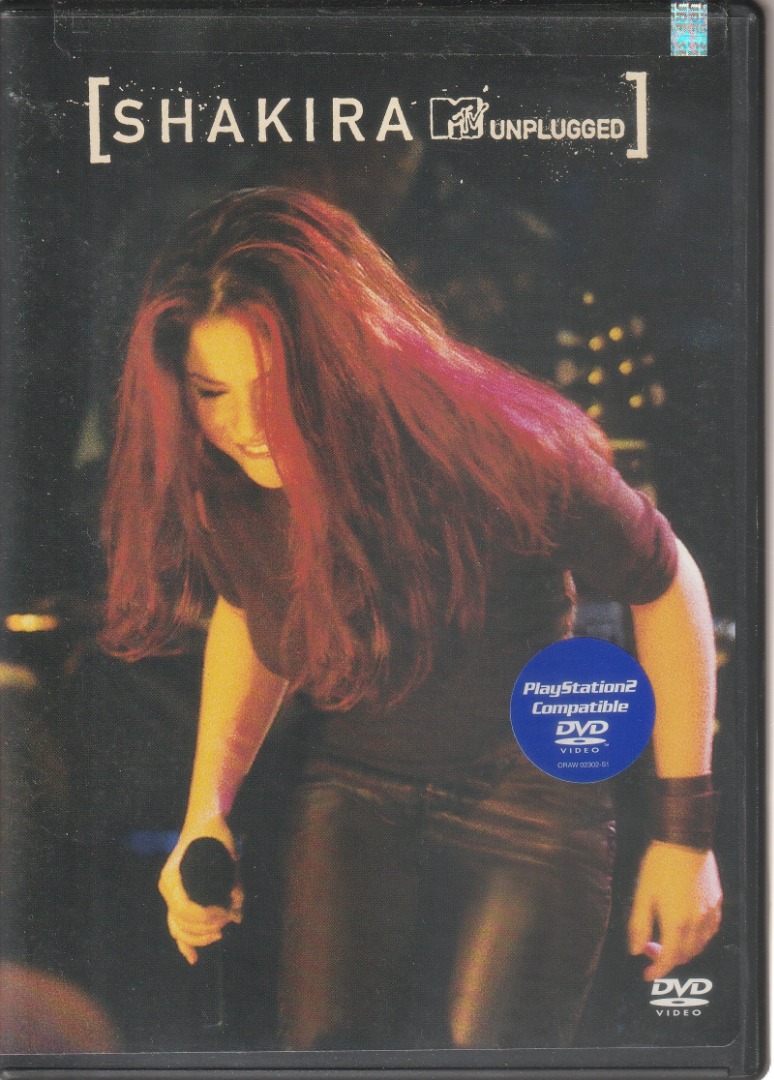 DVD: SHAKIRA - MTV Unplugged, Hobbies & Toys, Music & Media, CDs & DVDs