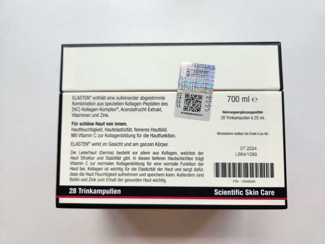 Elasten collagen drink, Food & Drinks, Beverages on Carousell