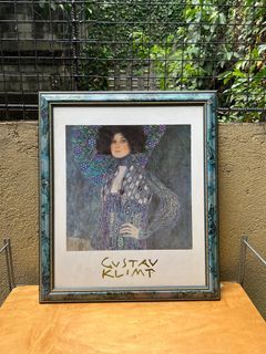 Emilie Floge portrait by Gustav Klimt