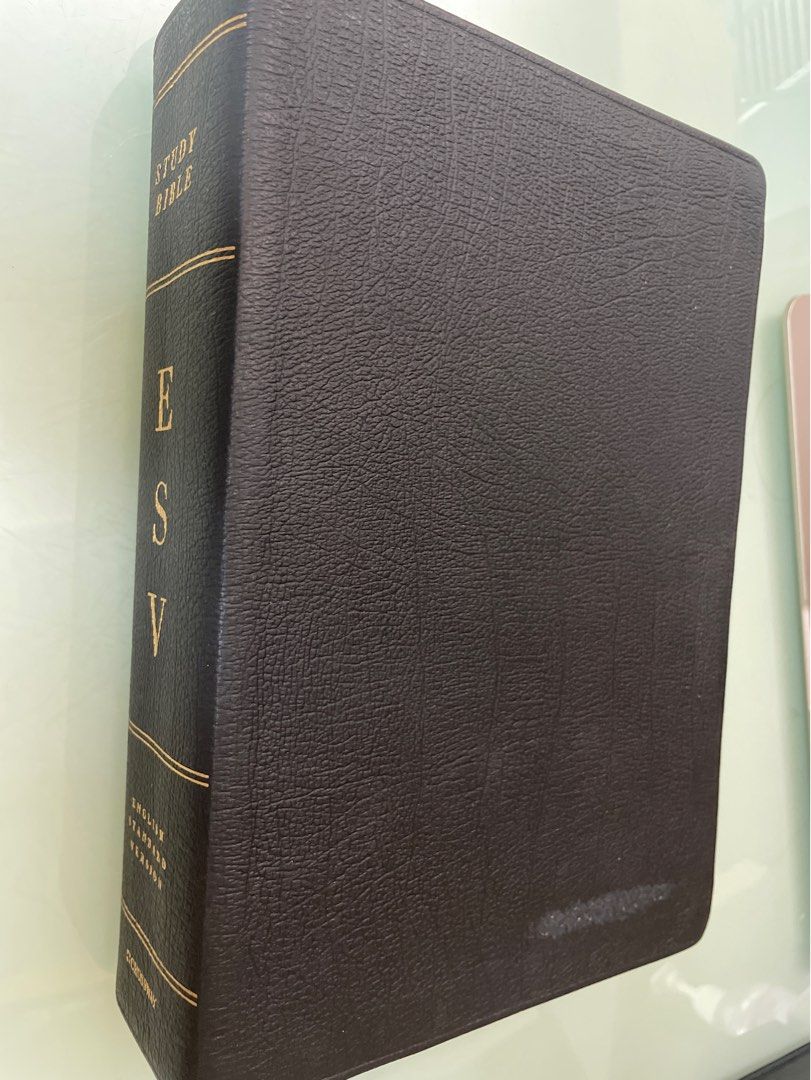 ESV Study Bible Large Print Genuine Leather Black Thumb Index Hobbies esv-study-bible-large-print-genuine-leather-black-thumb-index-hobbies