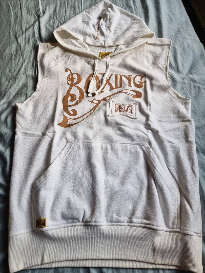 Everlast sleeveless hoodie clearance