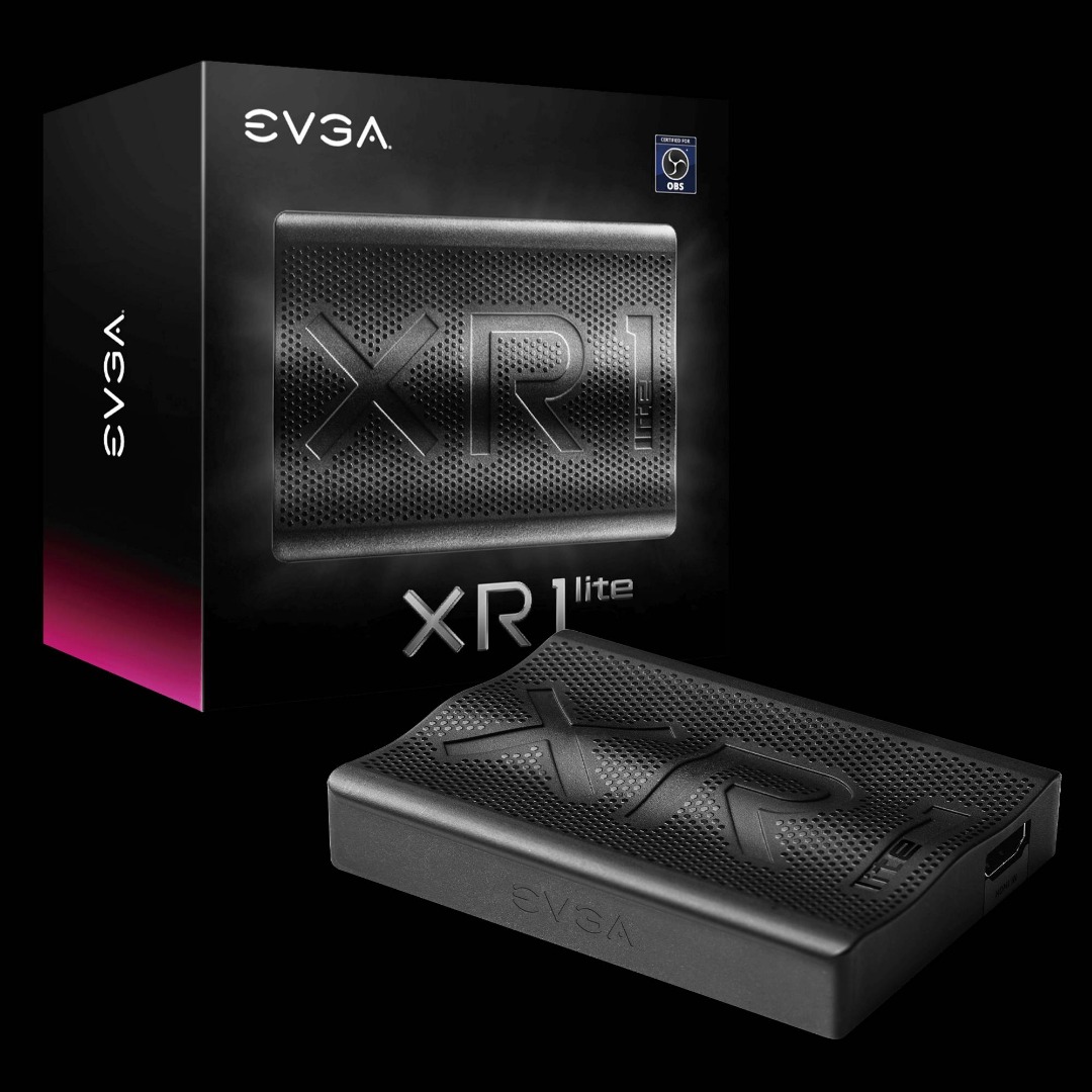 EVGA XR1 lite Capture Card, Certified for OBS, USB 3.0, 4K Pass Through ...
