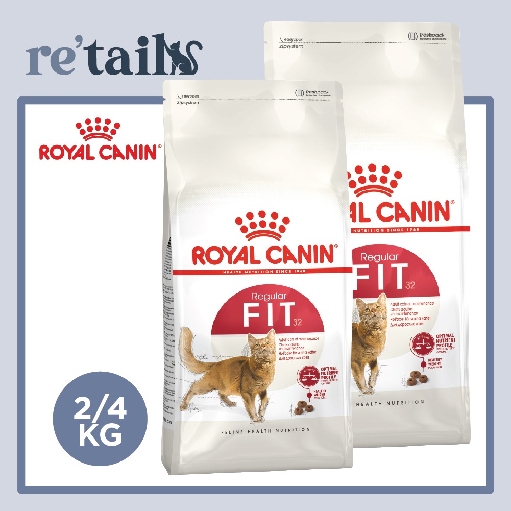 FAST SHIP OUT Royal Canin Regular Fit 32 2kg 4kg Original
