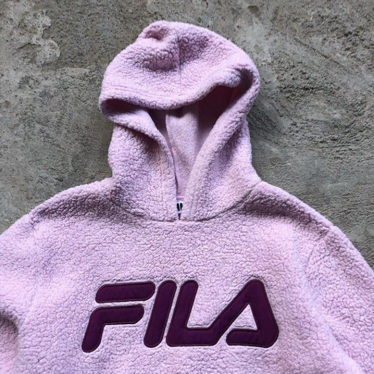 Fila fluffy sweater shop