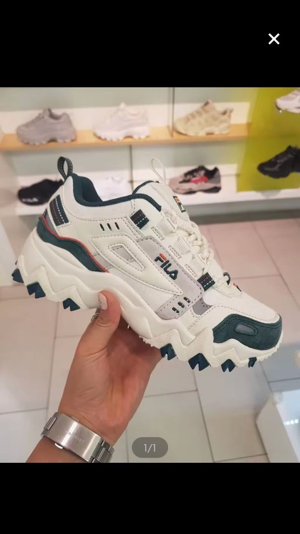 FILA OAKMONT TR Green Chunky Sneakers