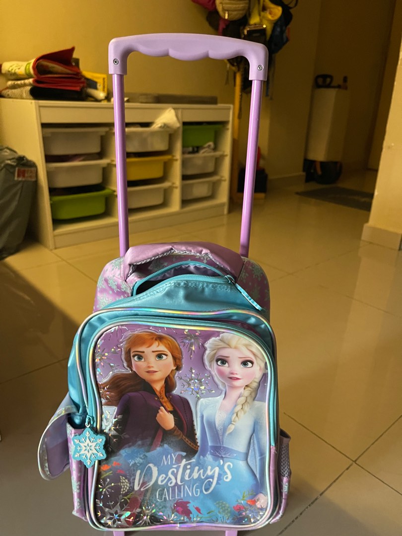 Frozen Trolley schoolbag Babies Kids Going Out Carriers