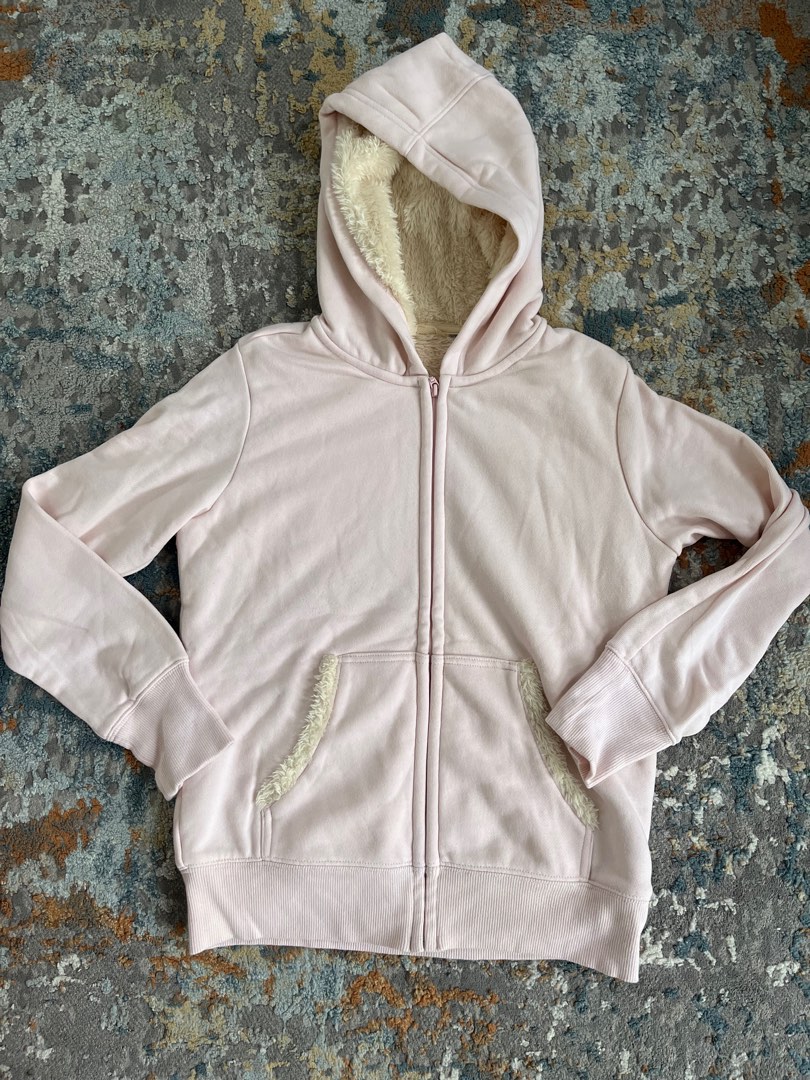Gap Fleece Jacket Baby Pink, Women's Fashion, Coats, Jackets and
