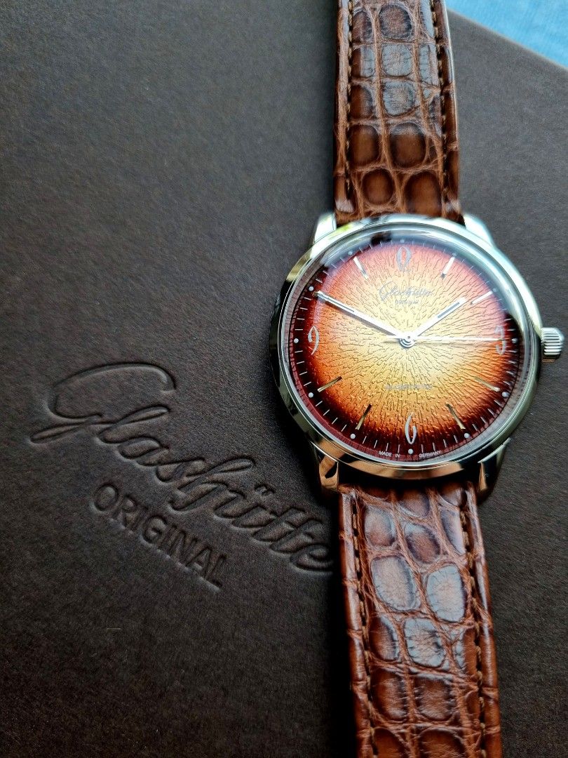 Glashutte sixties orange on sale