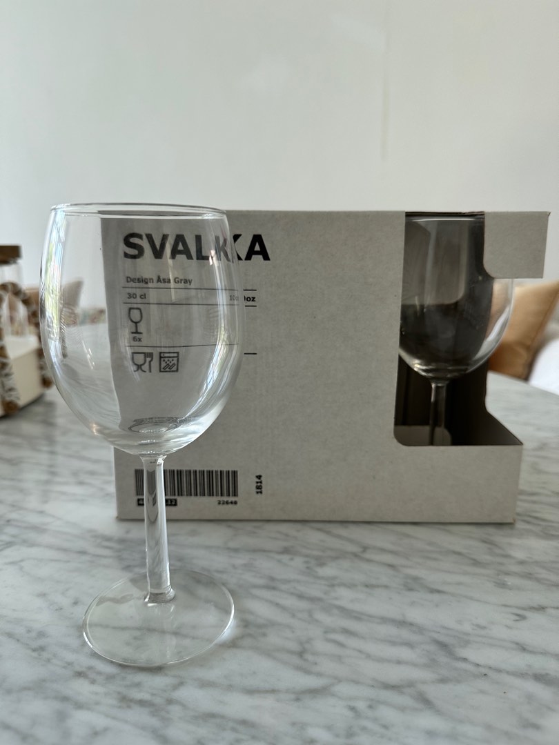 3 sets Ikea Svalka Glasses, Furniture & Home Living, Kitchenware