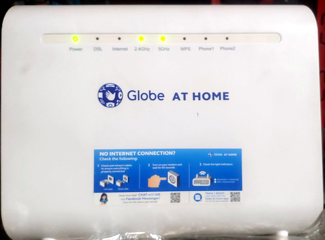 Globe AC1200 Wireless Dual Band Gigabit VDSL2 Modem Router, Computers
