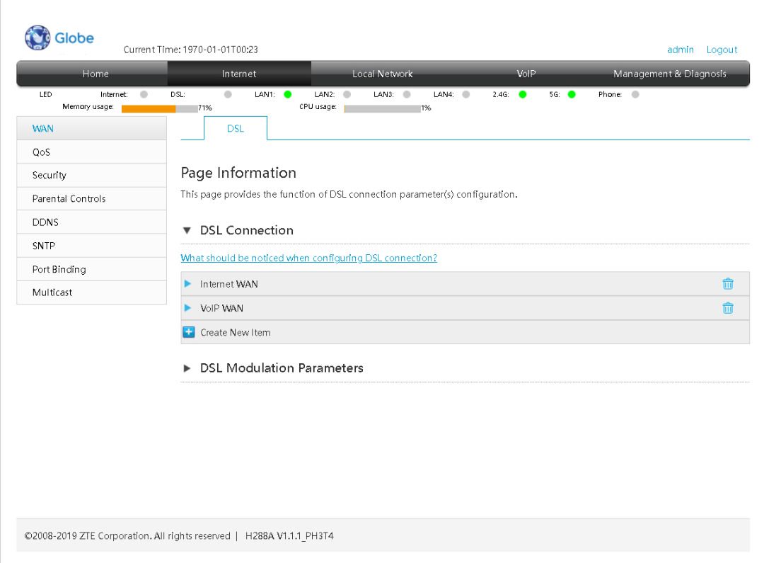 Globe AC1200 Wireless Dual Band Gigabit VDSL2 Modem Router, Computers