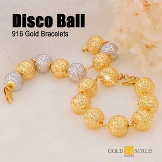*Gold Scale Jewels 916 Gold Bracelet(15)*
