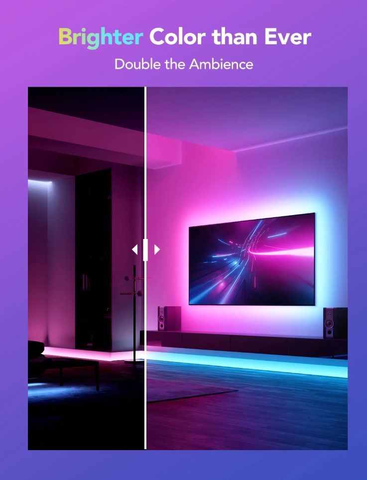 Govee LED Strip Light M1 5 Meters H61E1, Furniture & Home Living