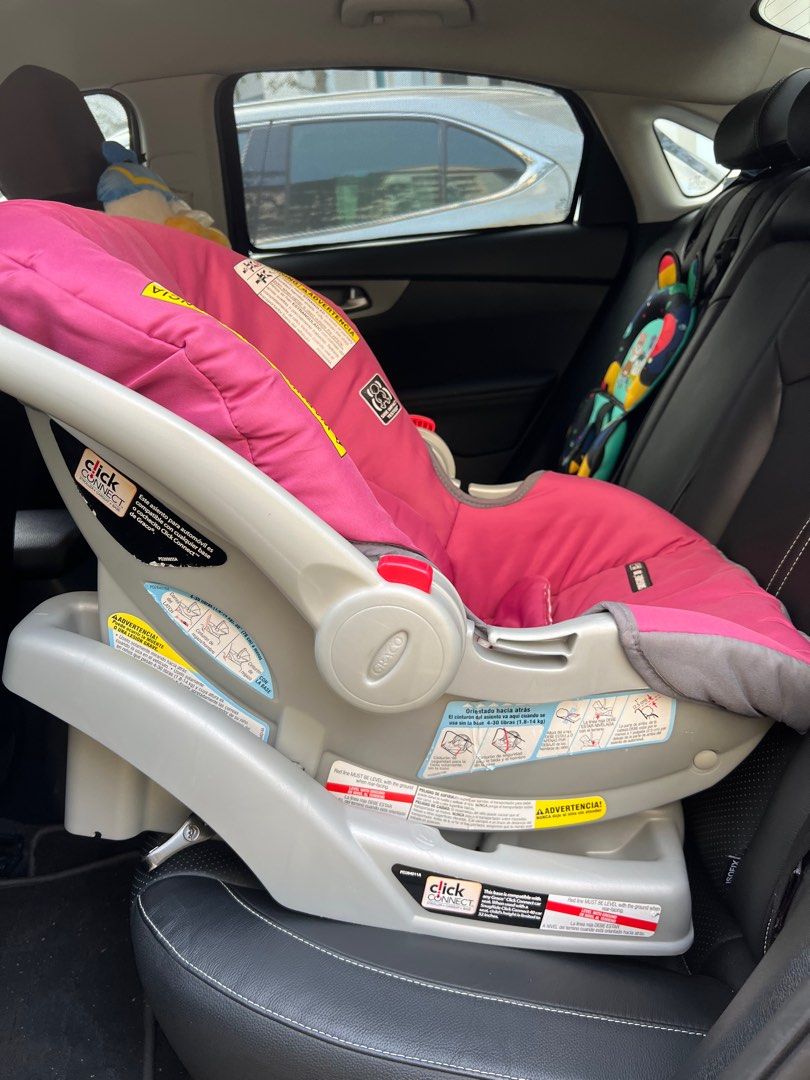 Graco snugride discount 30 pink