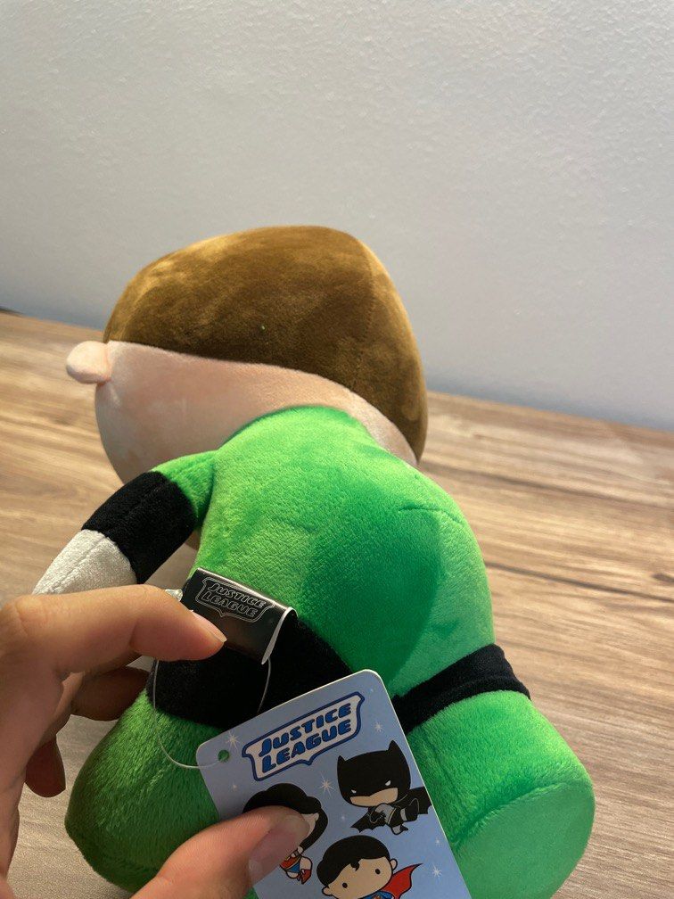 Green Lantern Plush Toy (official Justice League DC), Hobbies & Toys