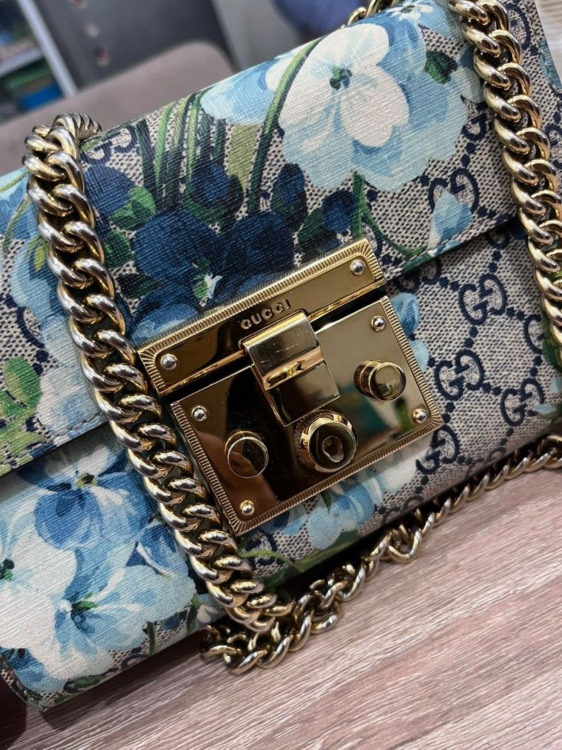 Tote Gg Bloom Pouch Gucci Gg Blooms Blue Gucci GG Supreme Small