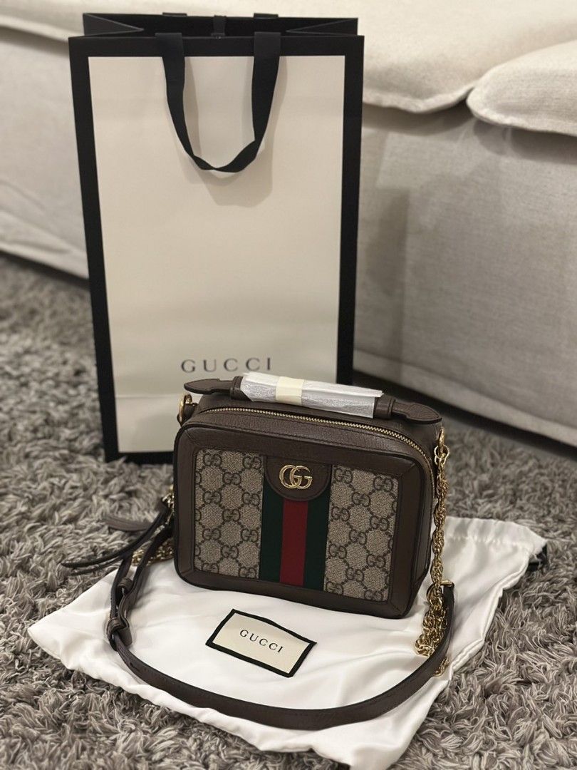 Gucci Ophidia Camera Bag, Luxury, Bags & Wallets on Carousell