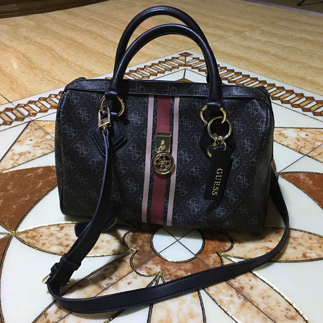 Guess Luxe Bag, Luxury, Bags & Wallets on Carousell