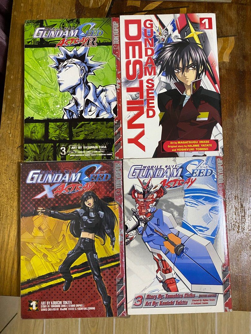 [Take All] Gundam Seed Destiny/Astray Manga Bundle, Hobbies & Toys