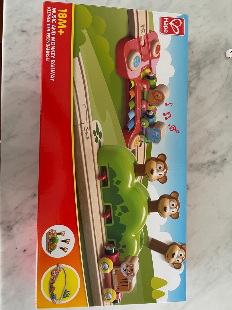 Hape music and monkeys railway online