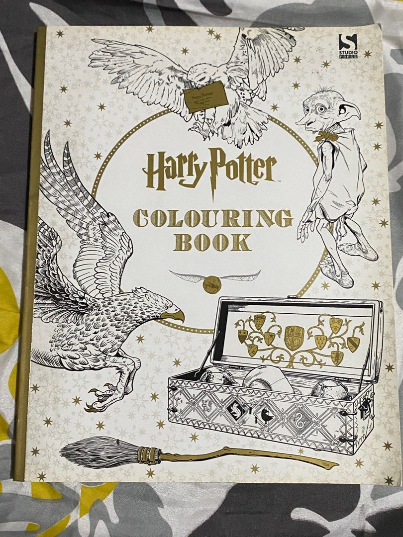 Harry Potter Coloring Book on Carousell
