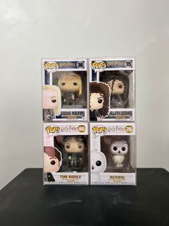Harry Potter Funko Pop (Tom, Bellatrix, Hedwig & Lucius)