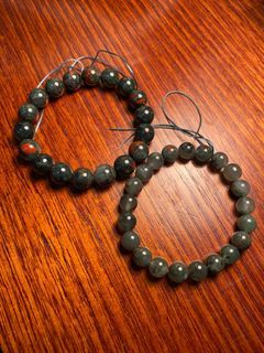 heliotrope blood stone bracelet
