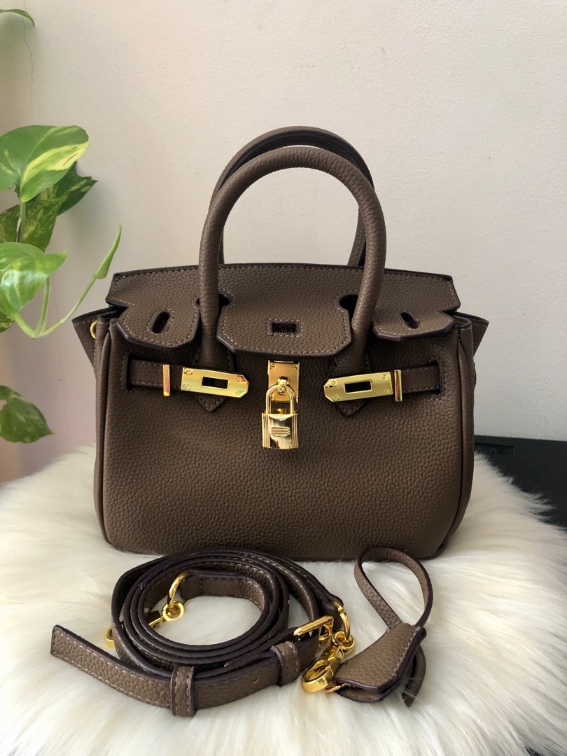 Hermes mini birkin, Luxury, Bags & Wallets on Carousell