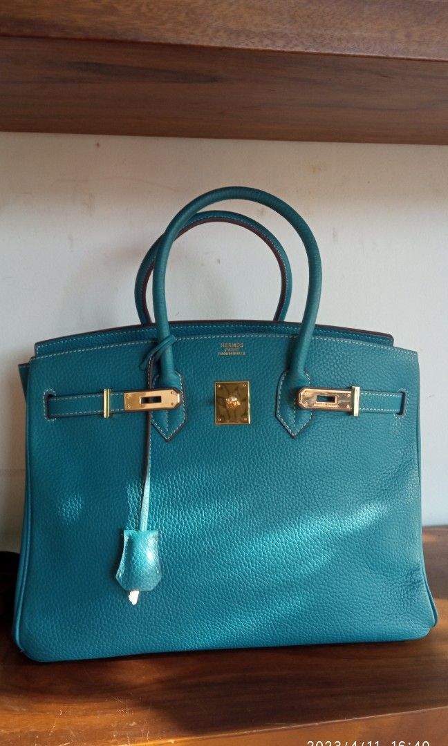 Hermes zipper riri, Fesyen Wanita, Tas & Dompet di Carousell