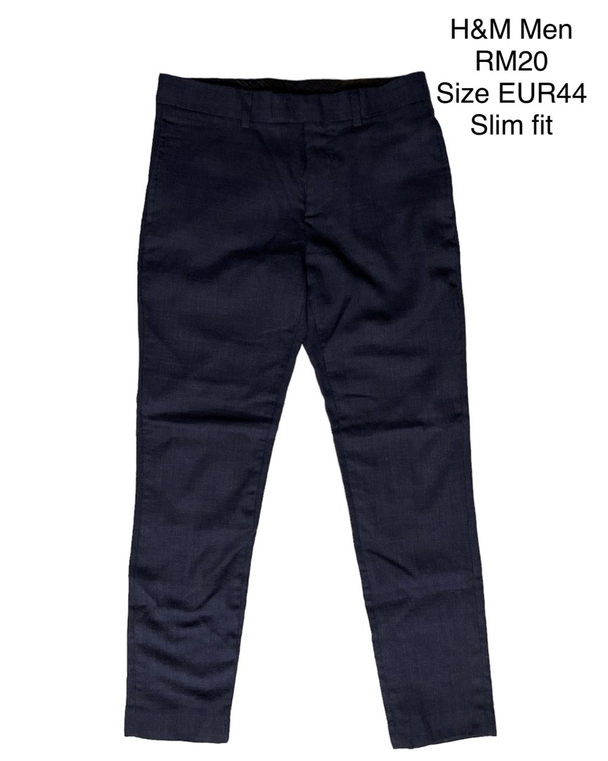 H and top m men trousers