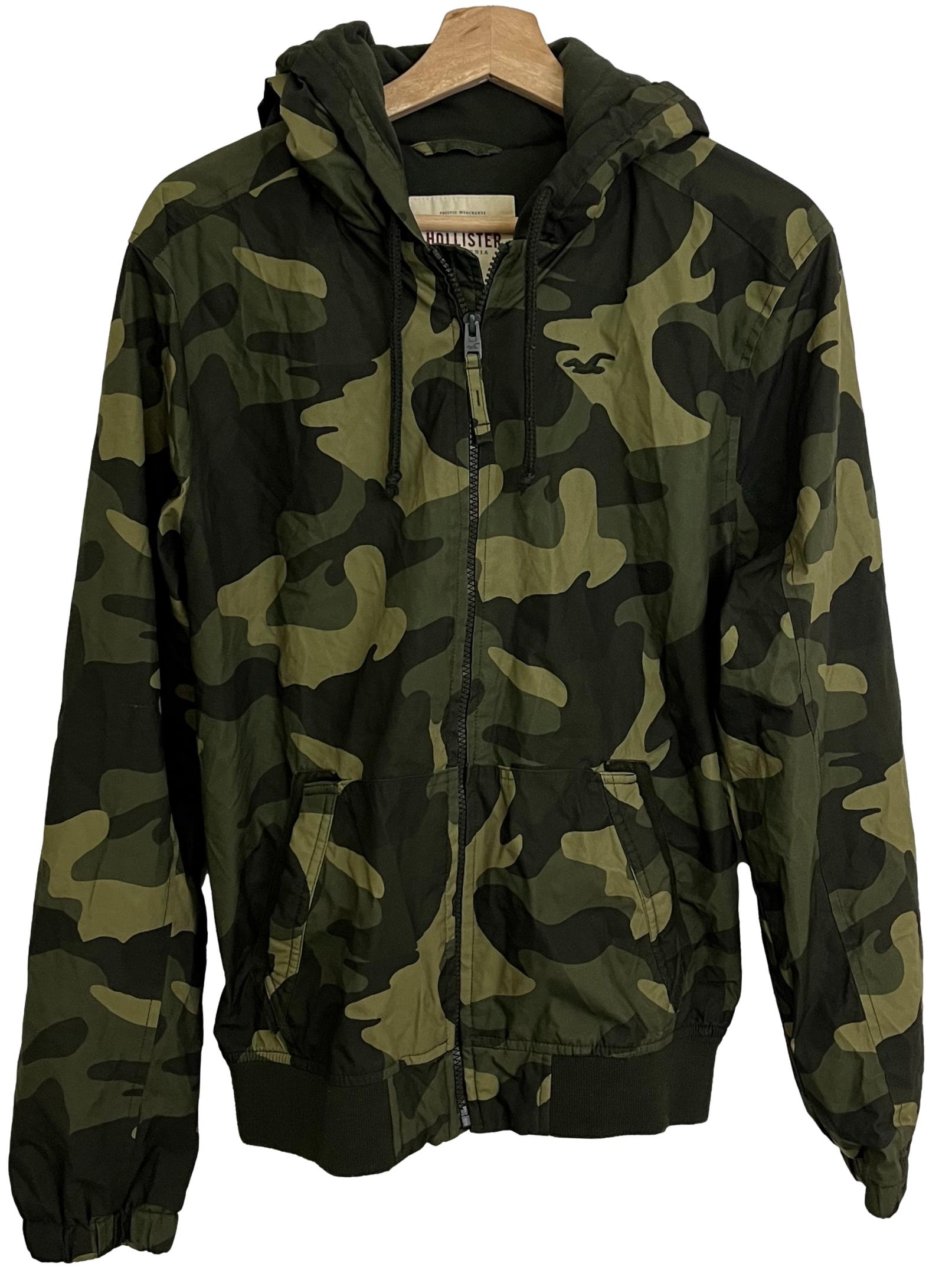 Hollister camo bomber 2025 jacket