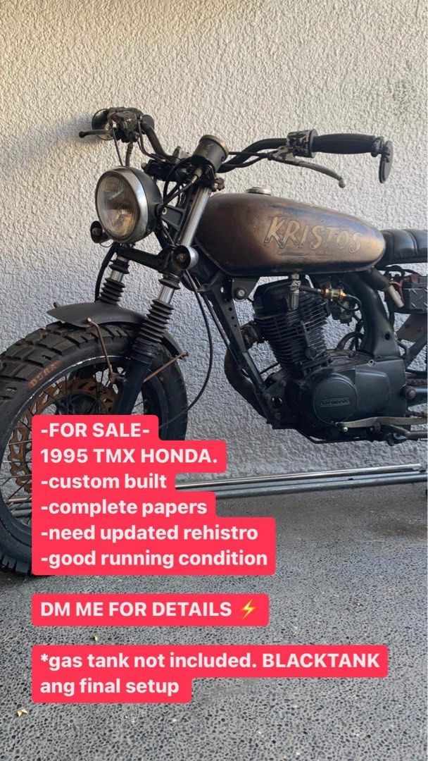 Honda tmx set up modified deals