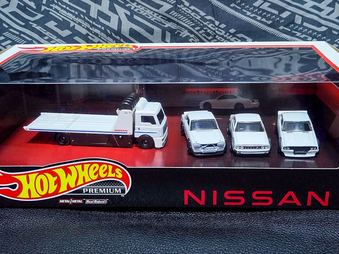 Hot wheels premium box set top