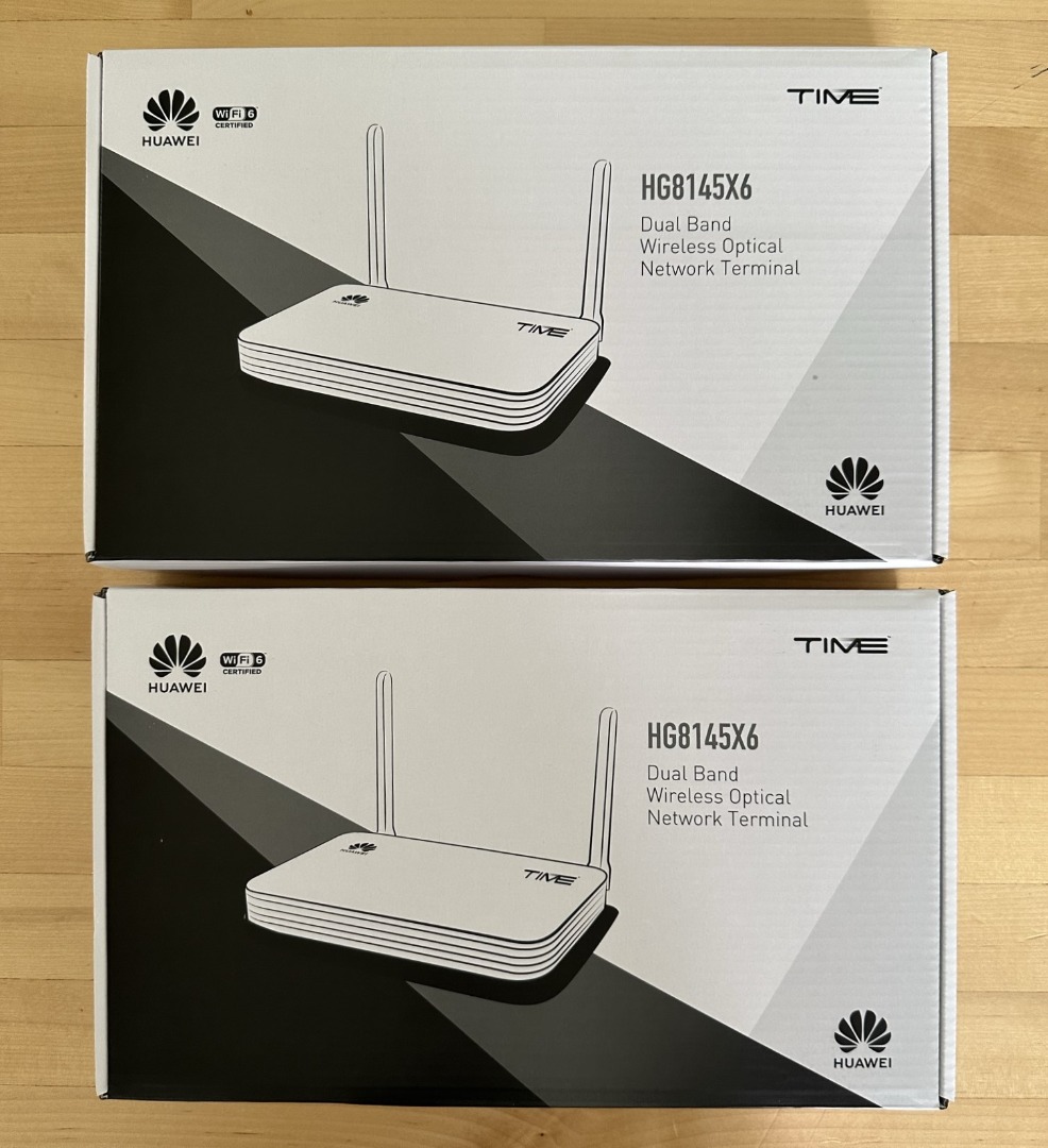 Huawei HG8145X6 WiFi 6 Router / Mesh, Computers & Tech, Parts
